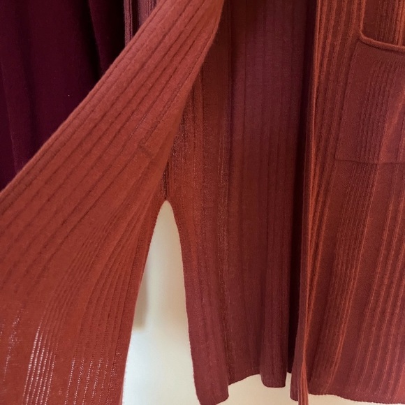 Cashmere Duster - Saks Fifth Ave. “Naked Cashmere”Duster Single Ply - Picture 4 of 4